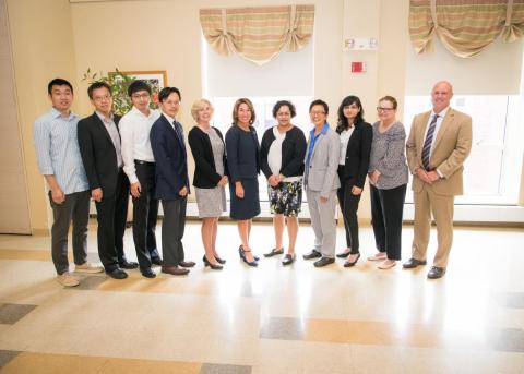 group photo standing